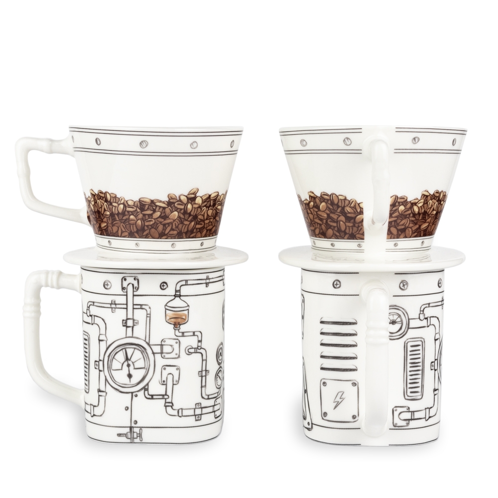 Coffeemageddon dripper i kubek