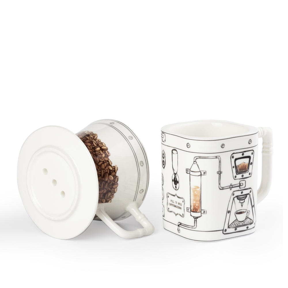 Coffeemageddon dripper i kubek