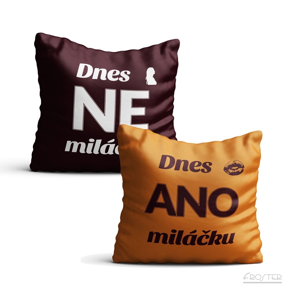 Poszewka prezentowa - Tak/Nie