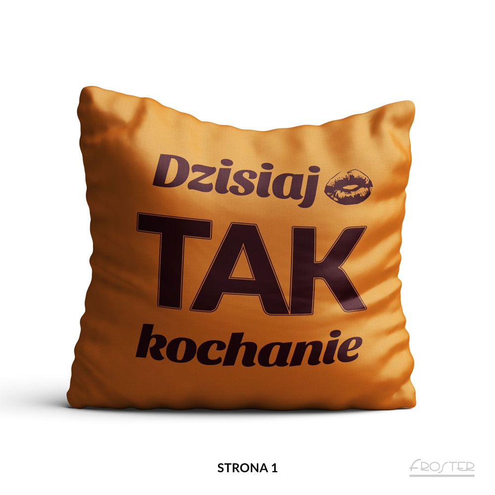 Poszewka prezentowa - Tak/Nie